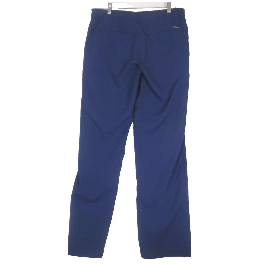 Adidas Pants Mens 32‎ x 32 Blue Chino Straight Fit Adizero Performance Golf